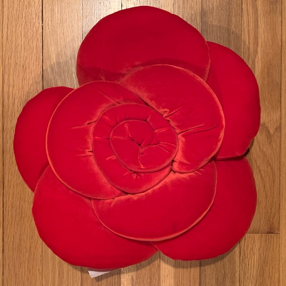Threshold Rose Pillow Red - Picture 2 of 4